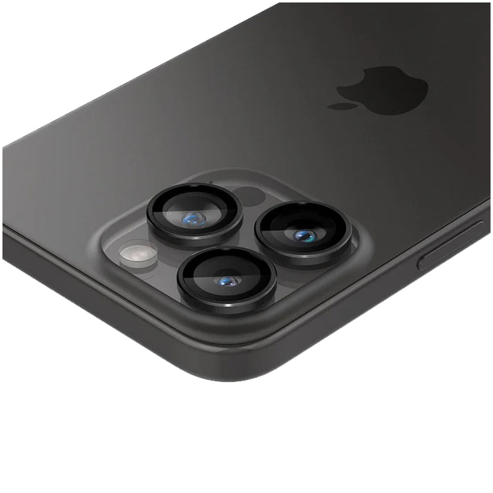 Protector de Lente de Cámara Spigen Optik Pro EZ Fit Para iPhone 16 Pro Max / 16 Pro – Vidrio 9H