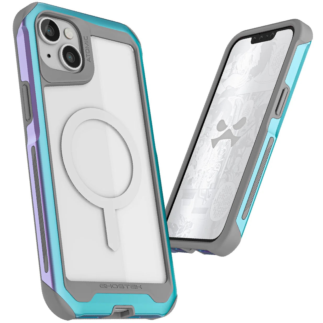Carcasa Ghostek Atomic Slim MagSafe iPhone 13 – Protección Militar de Aluminio Antigolpes