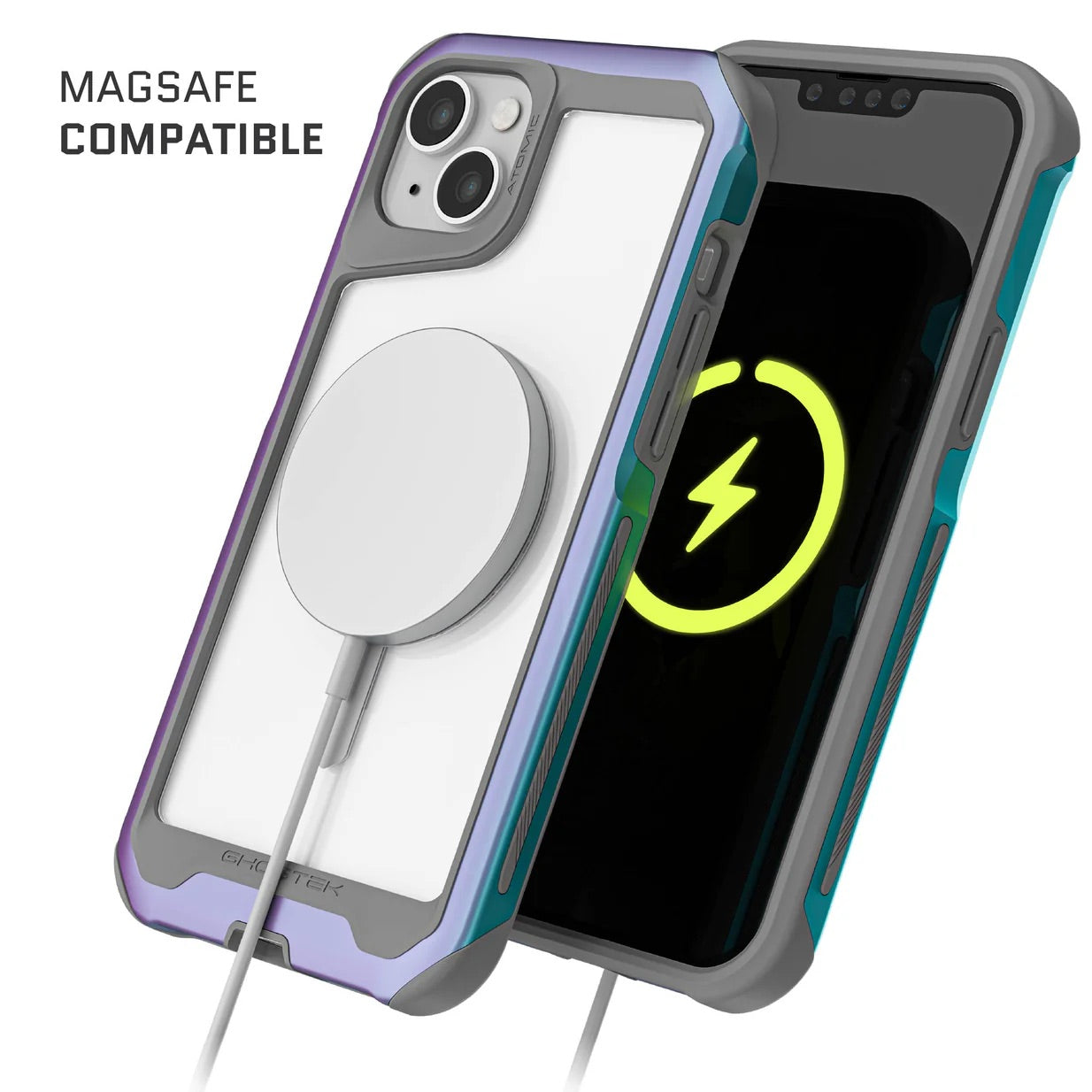 Carcasa Ghostek Atomic Slim MagSafe iPhone 13 – Protección Militar de Aluminio Antigolpes