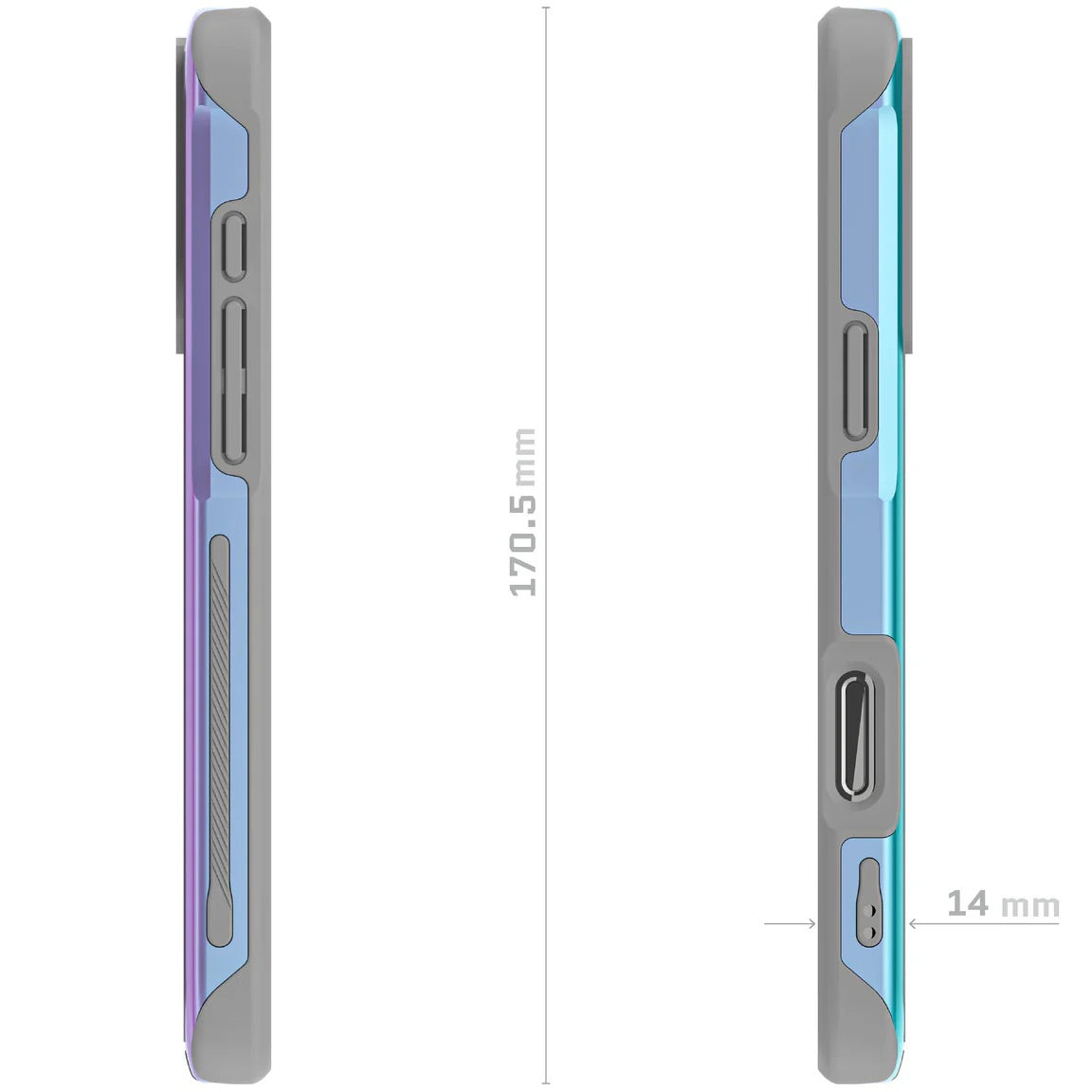 Carcasa Ghostek Atomic Slim MagSafe iPhone 16 Pro Max – Protección Militar de Aluminio Antigolpes