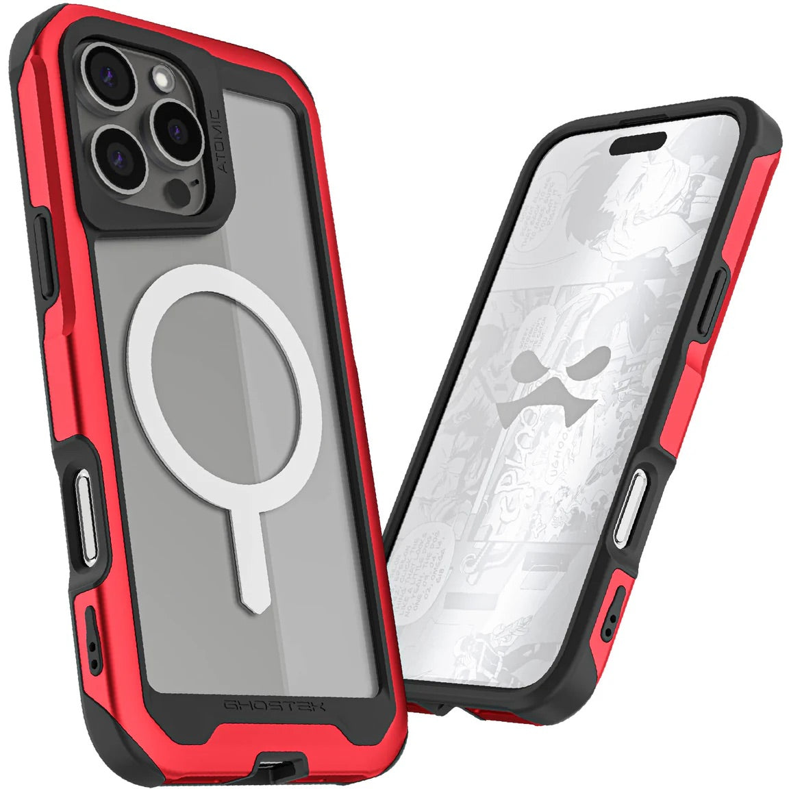 Carcasa Ghostek Atomic Slim MagSafe iPhone 16 Pro Max – Protección Militar de Aluminio Antigolpes