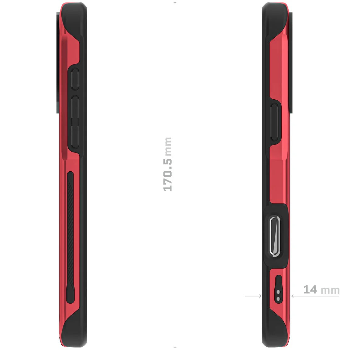 Carcasa Ghostek Atomic Slim MagSafe iPhone 16 Pro Max – Protección Militar de Aluminio Antigolpes