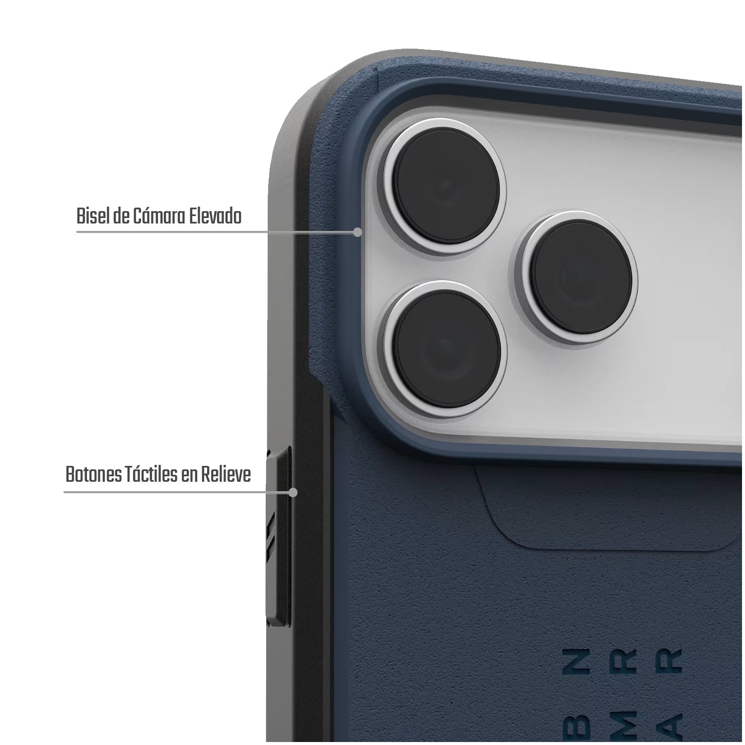Carcasa / Funda Rugged Proteccion Profesional Para iPhone 17 Pro - Marca Uag Modelo Civilian Compatible Con Magsafe - Azul