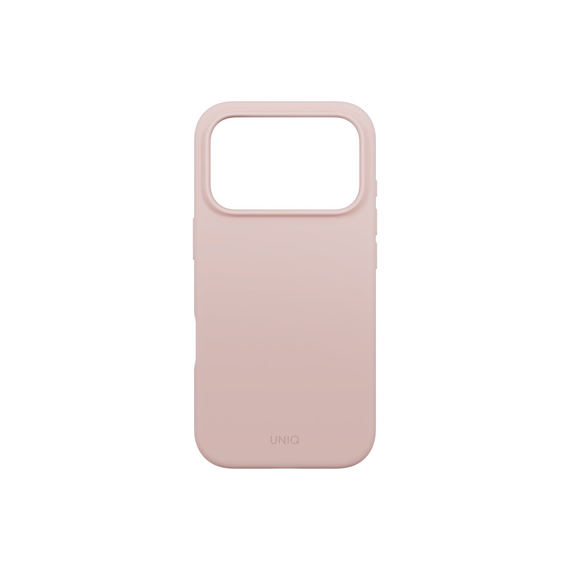 Carcasa Uniq Lino Silicona Magsafe iPhone 17 Pro - Rosa