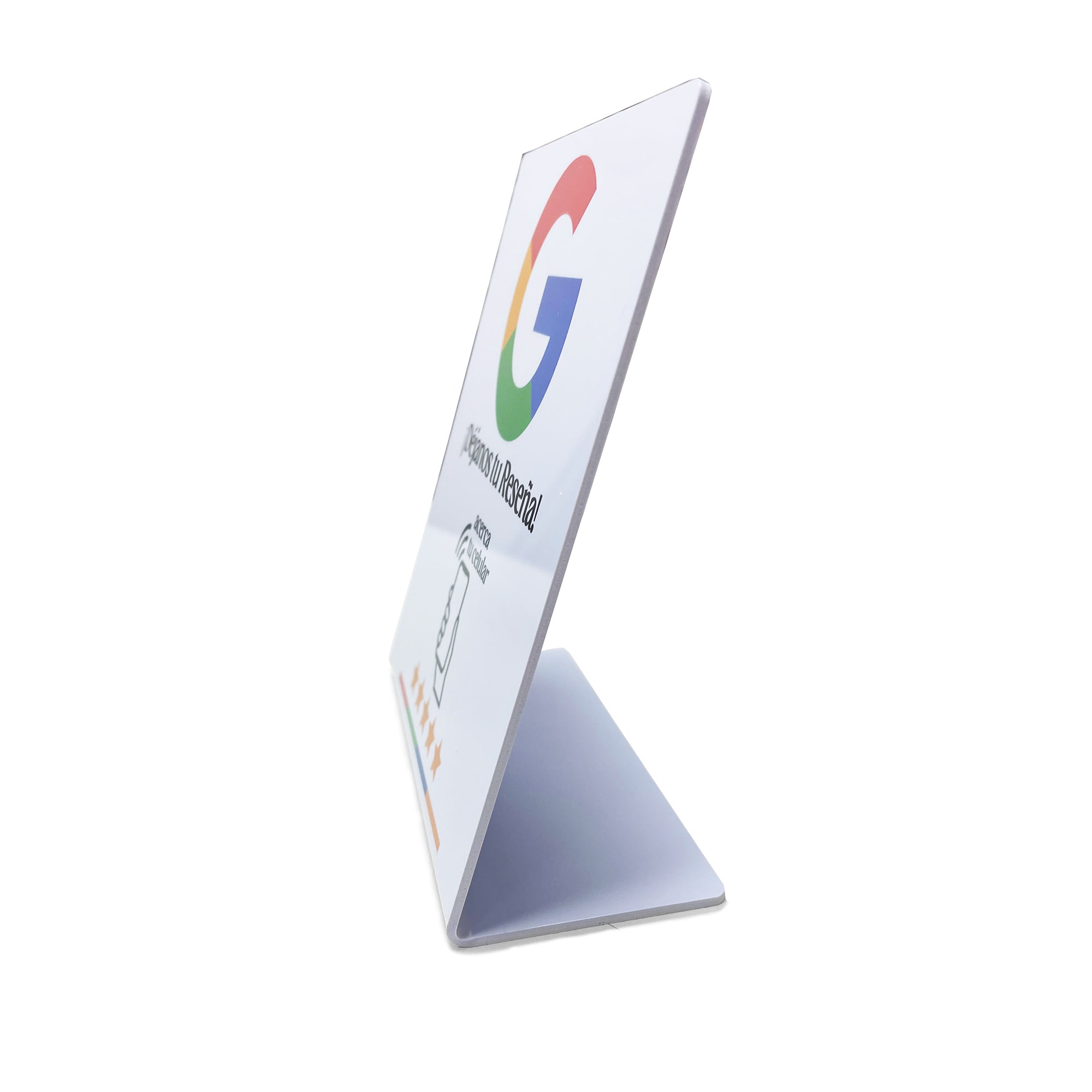 Tarjeta Stand NFC Inteligente para Reseñas en Google – Aumenta tu reputación con un toque