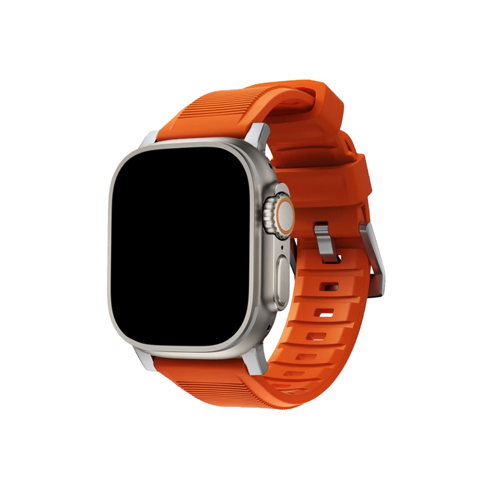 Correa de Silicona Texturizada Rugged para Apple Watch – Resistente y Texturizada (Deporte & Estilo)