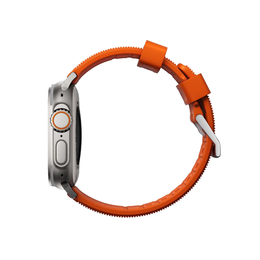 Correa de Silicona Texturizada Rugged para Apple Watch – Resistente y Texturizada (Deporte & Estilo)