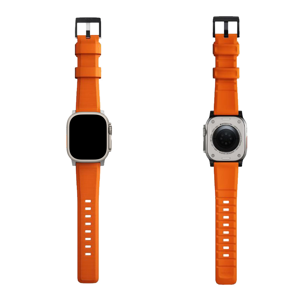 Correa de Silicona Texturizada Rugged para Apple Watch – Resistente y Texturizada (Deporte & Estilo)