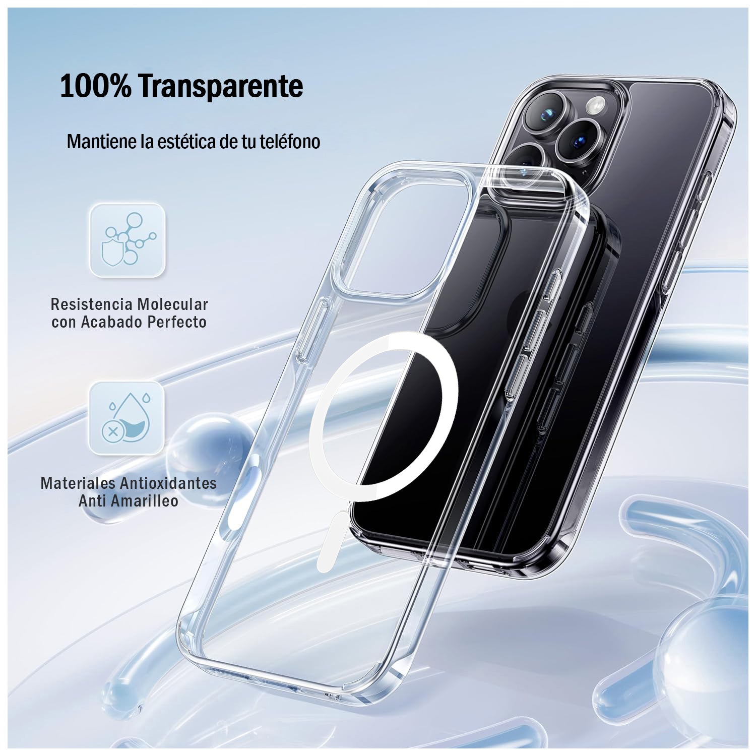 Carcasa Delgada Antigolpe Magsafe – Protección Premium iPhone 16 Pro