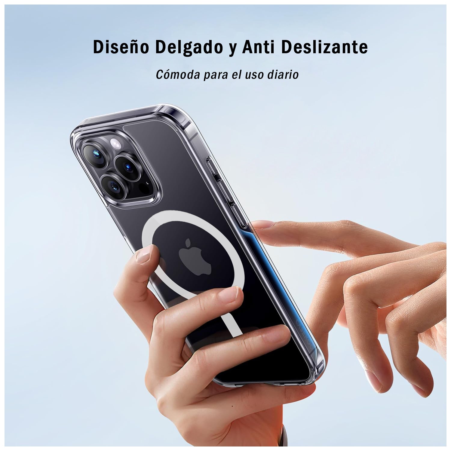 Carcasa Delgada Antigolpe Magsafe – Protección Premium iPhone 16 Pro