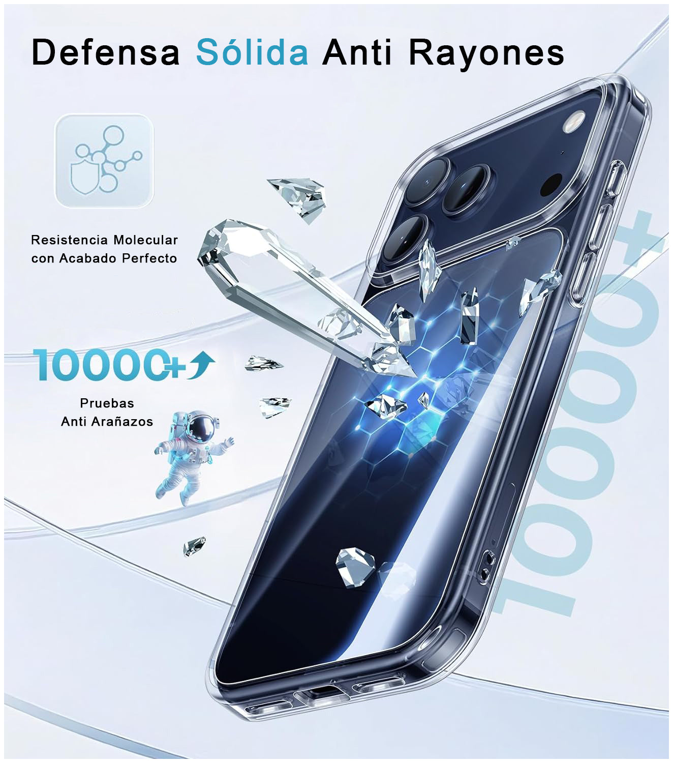 Carcasa Delgada Antigolpe – Protección Premium iPhone 17 Pro