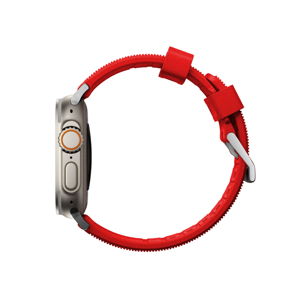 Correa de Silicona Texturizada Rugged para Apple Watch – Resistente y Texturizada (Deporte & Estilo)