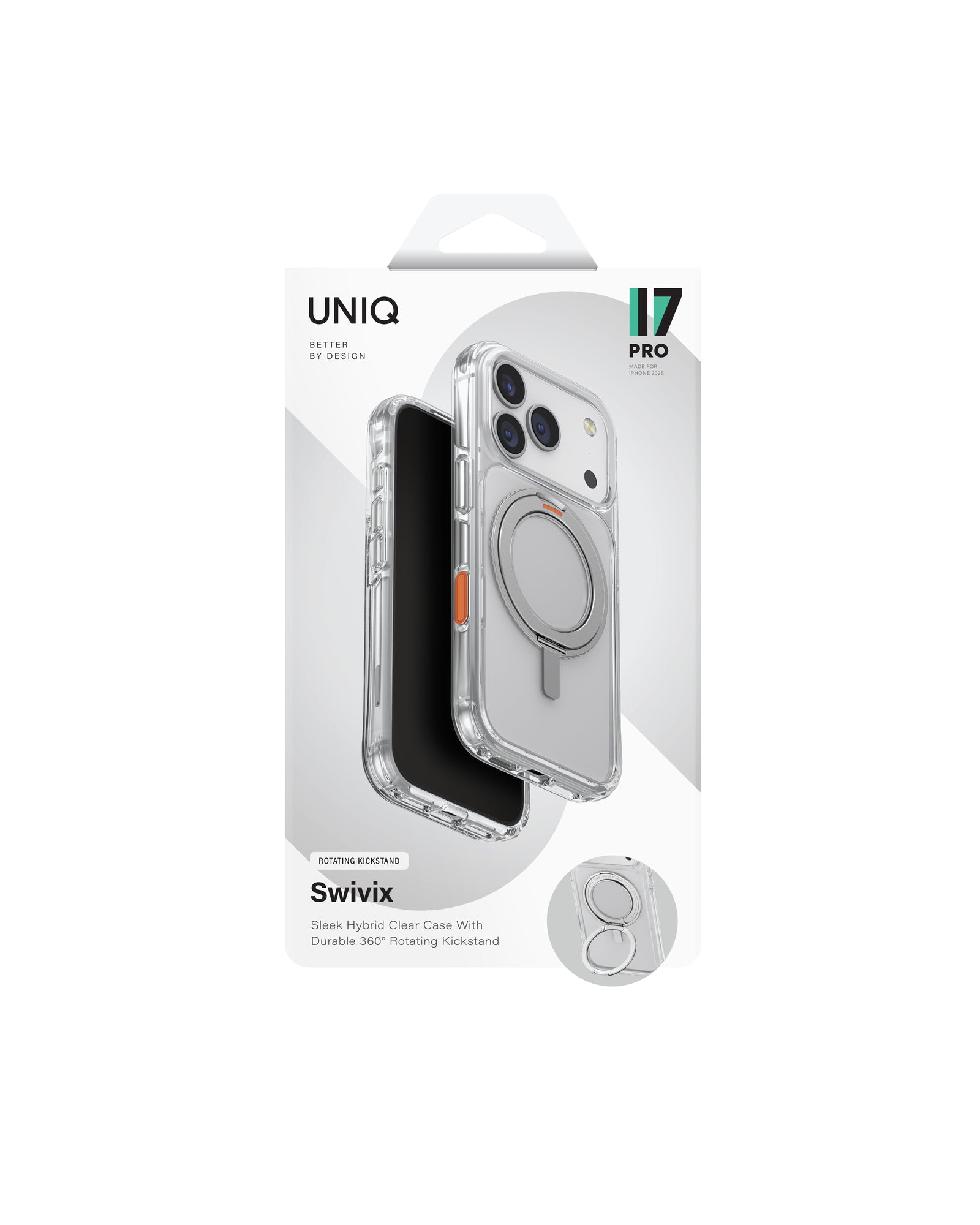 Carcasa Uniq Swivix Soporte Giratório iPhone 17 Pro Max