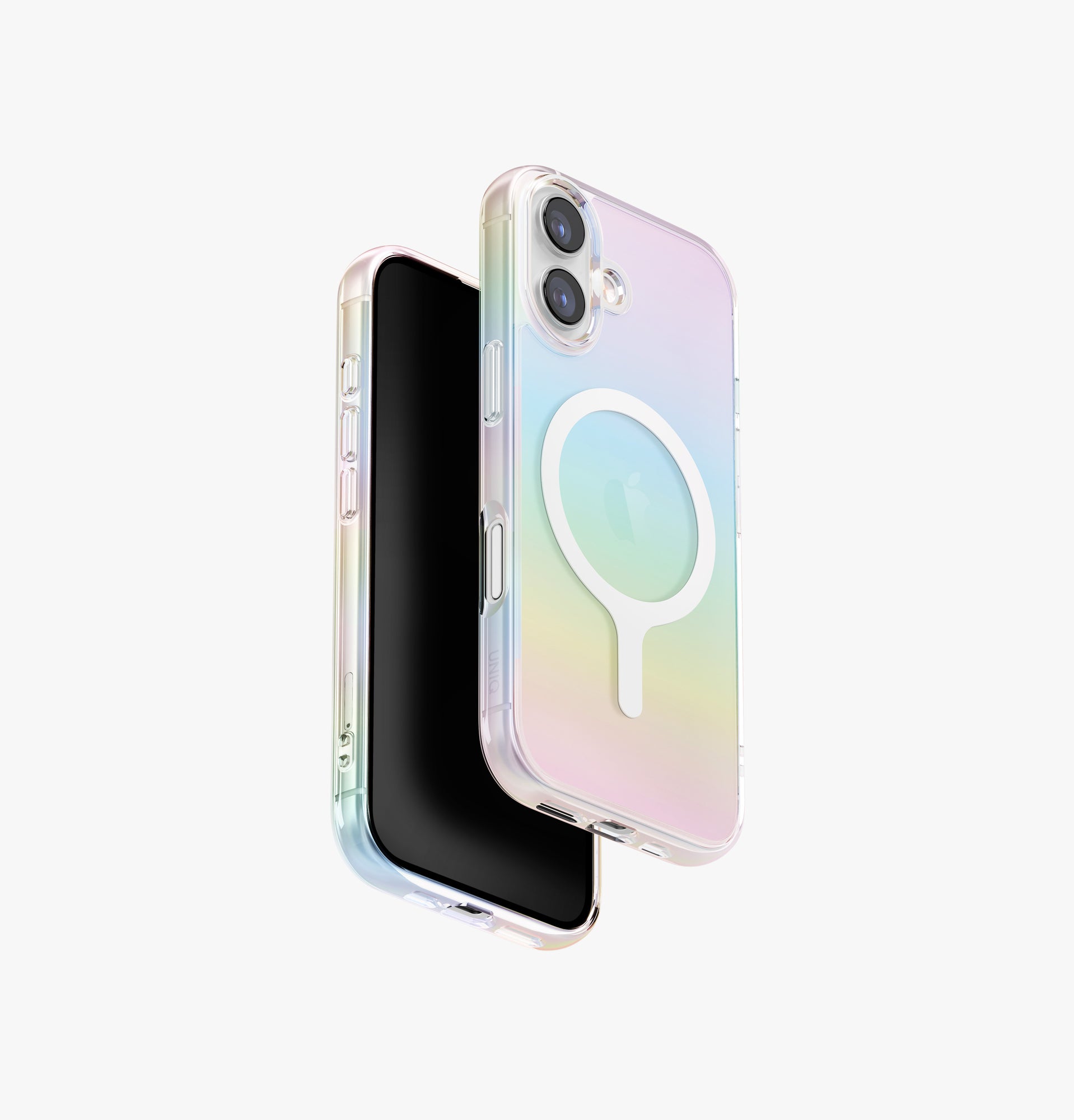 Carcasa Uniq Iridescia Holográfica Magsafe iPhone 16
