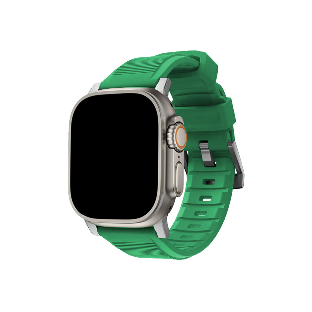 Correa de Silicona Texturizada Rugged para Apple Watch – Resistente y Texturizada (Deporte & Estilo)