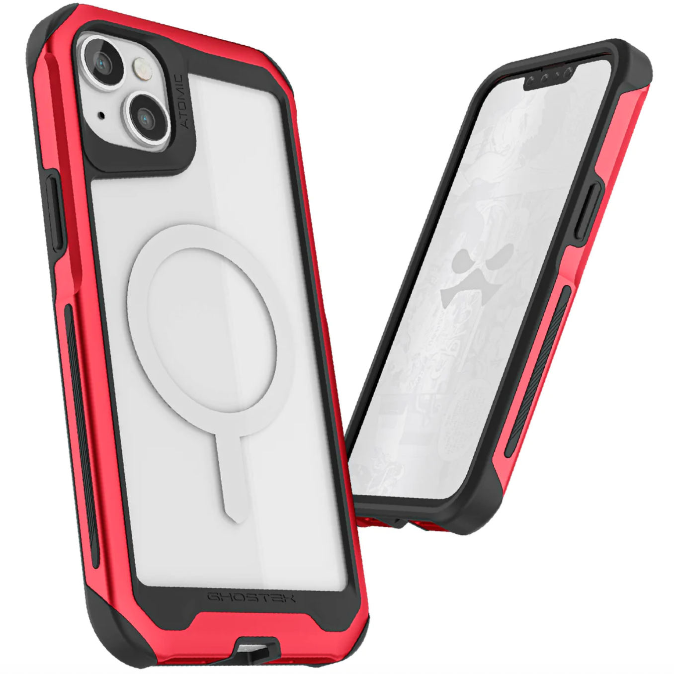 Carcasa Ghostek Atomic Slim MagSafe iPhone 14 – Protección Militar de Aluminio Antigolpes