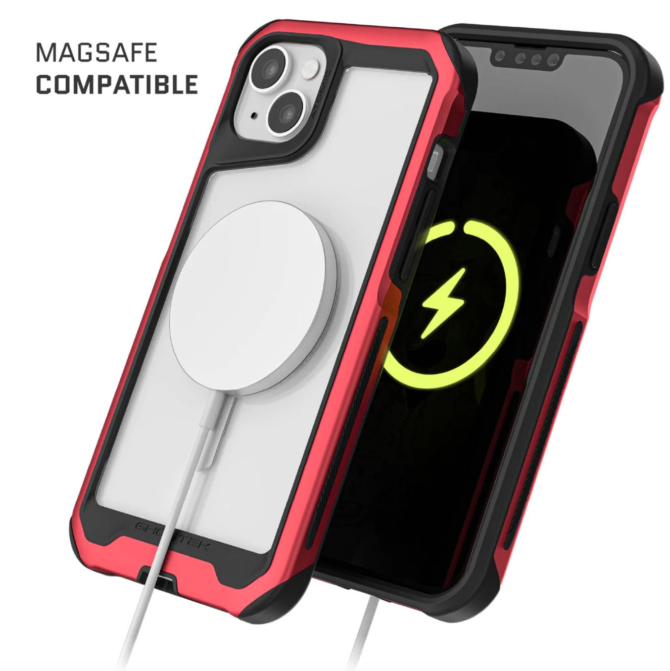 Carcasa Ghostek Atomic Slim MagSafe iPhone 13 – Protección Militar de Aluminio Antigolpes