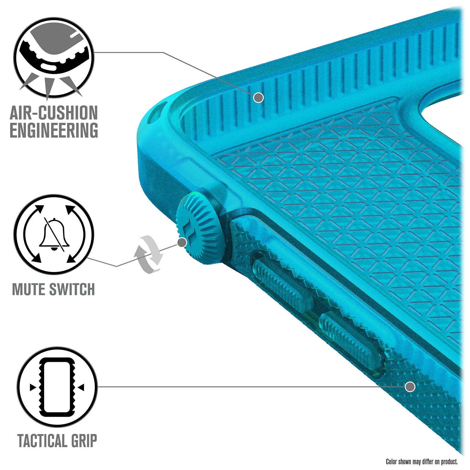 Carcasa Catalyst Vibe Series para iPhone 12 Pro Max - Azul
