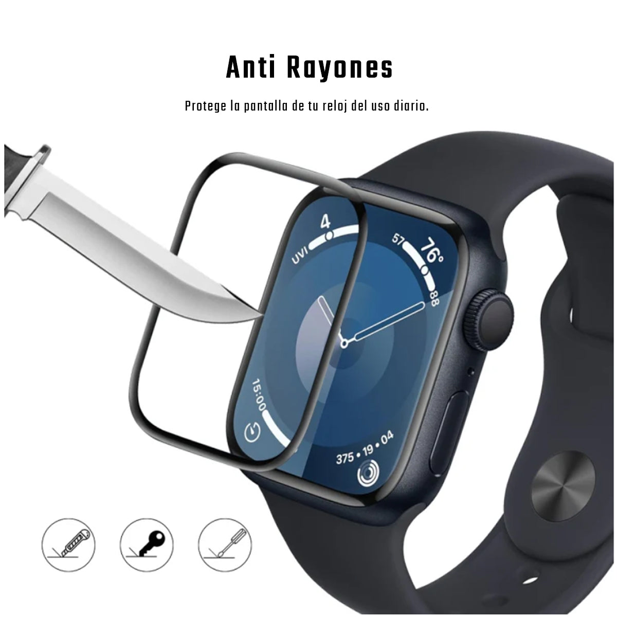 Protector Pantalla Lámina de Polímero para Apple Watch Series 10 / 11