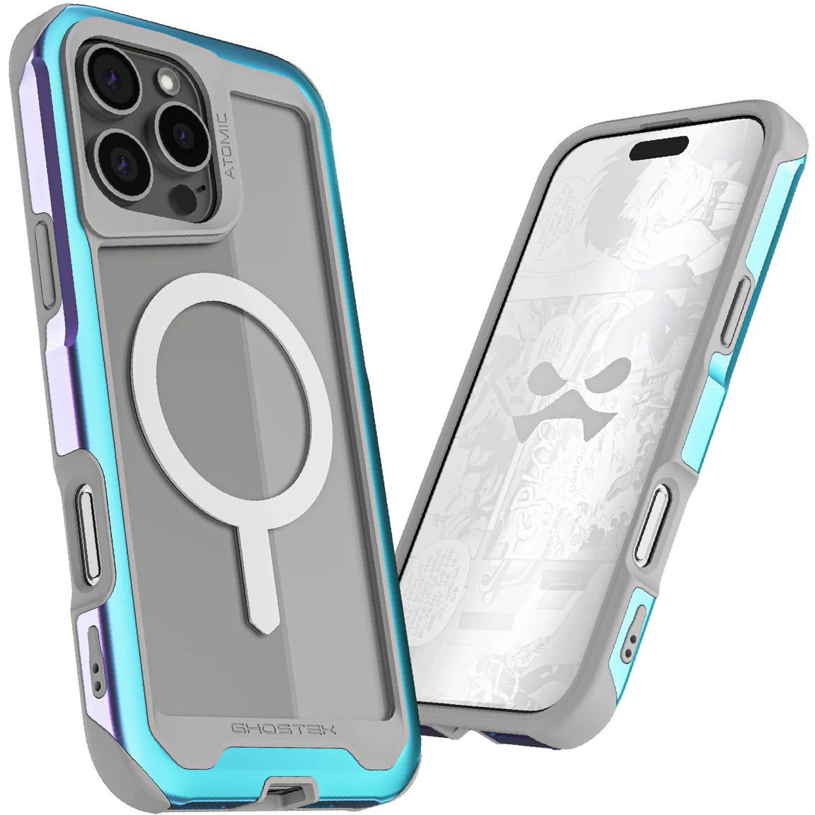 Carcasa Ghostek Atomic Slim MagSafe iPhone 16 Pro Max – Protección Militar de Aluminio Antigolpes