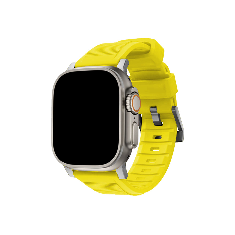 Correa de Silicona Texturizada Rugged para Apple Watch – Resistente y Texturizada (Deporte & Estilo)