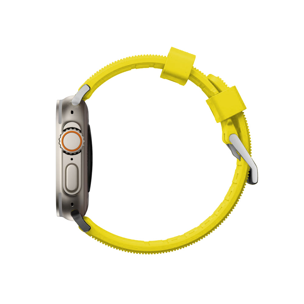 Correa de Silicona Texturizada Rugged para Apple Watch – Resistente y Texturizada (Deporte & Estilo)