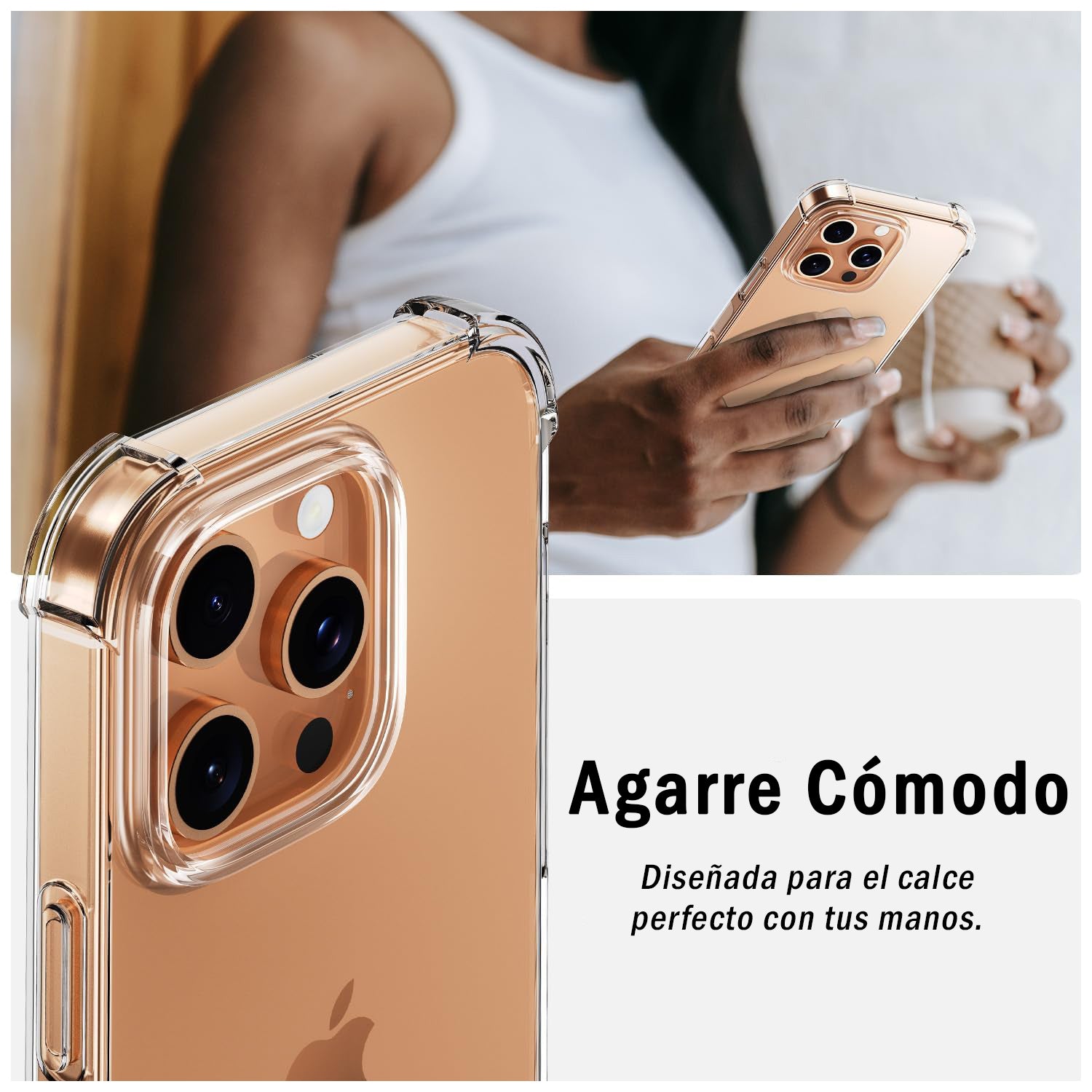 Carcasa Antigolpe Esquinas Reforzadas iPhone 16 Pro