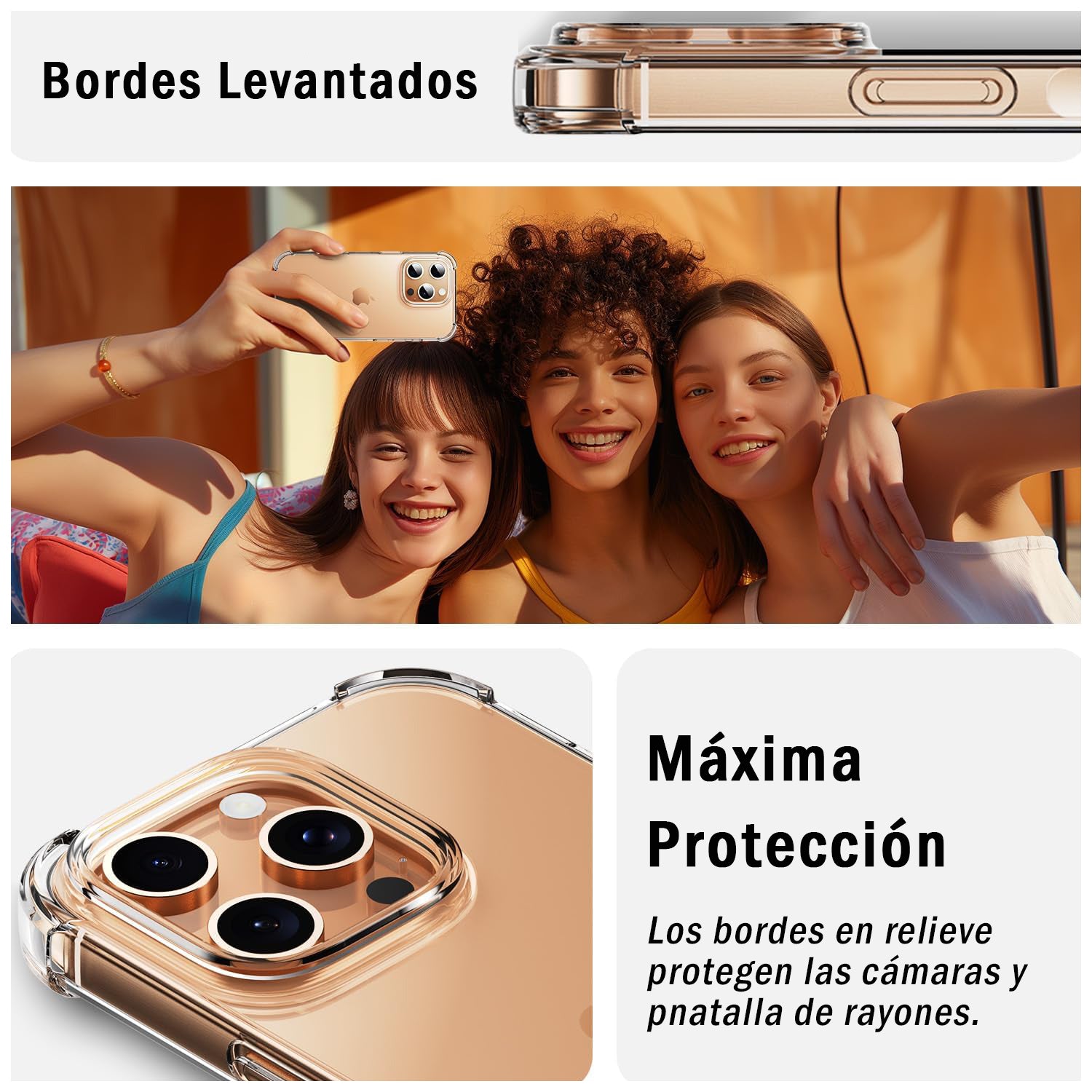 Carcasa Antigolpe Esquinas Reforzadas iPhone 16 Pro