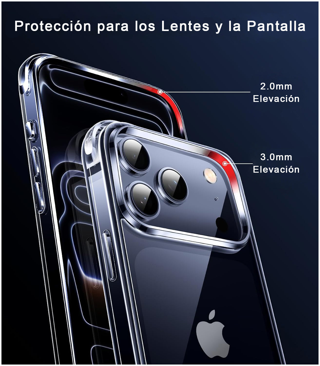 Carcasa Antigolpe Esquinas Reforzadas iPhone 17 Pro