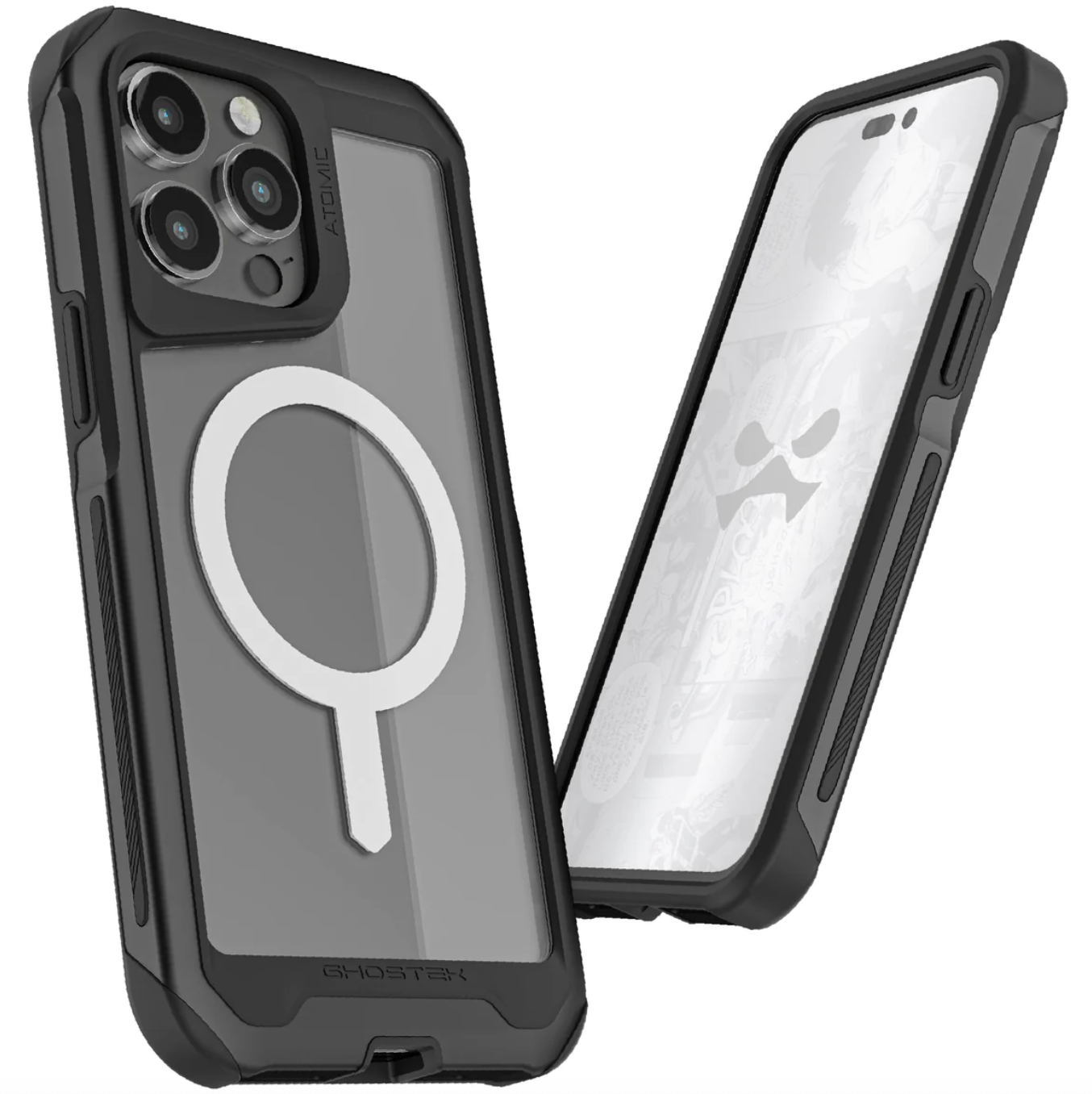 Carcasa Ghostek Atomic Slim MagSafe iPhone 15 Pro – Protección Militar de Aluminio Antigolpes