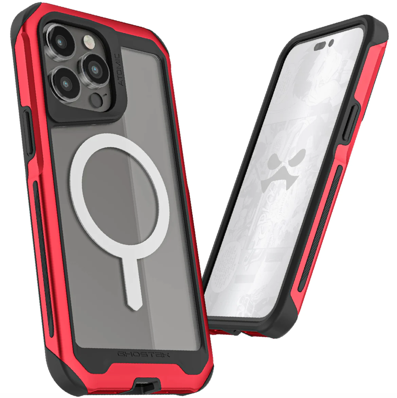 Carcasa Ghostek Atomic Slim MagSafe iPhone 15 Pro – Protección Militar de Aluminio Antigolpes