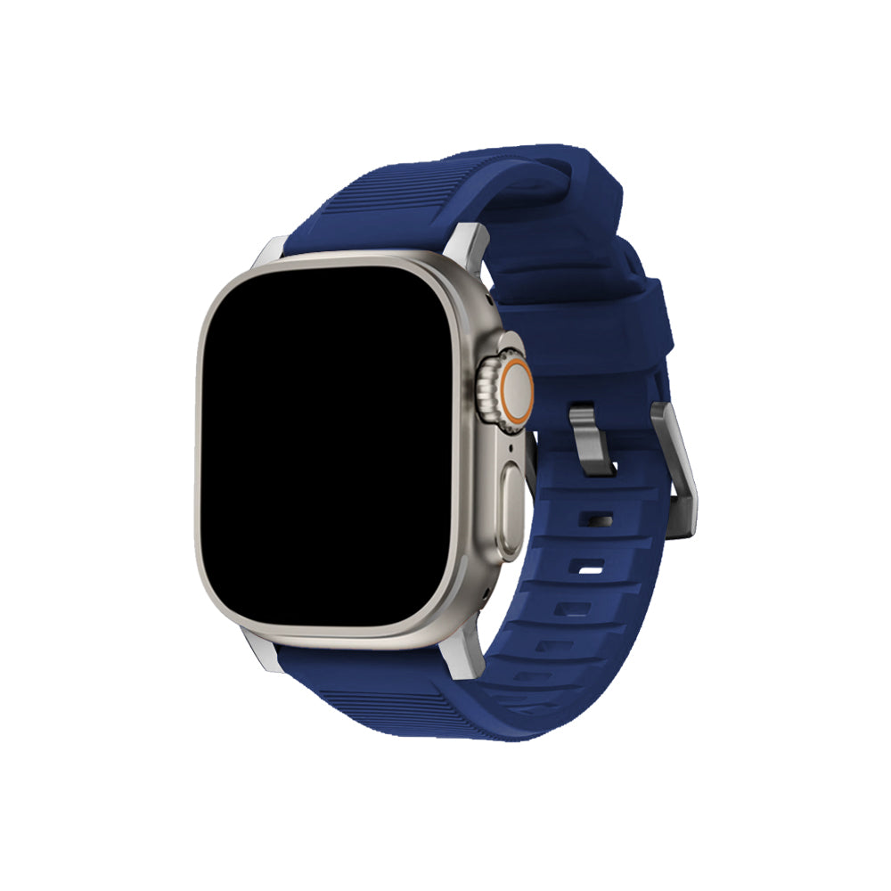 Correa de Silicona Texturizada Rugged para Apple Watch – Resistente y Texturizada (Deporte & Estilo)