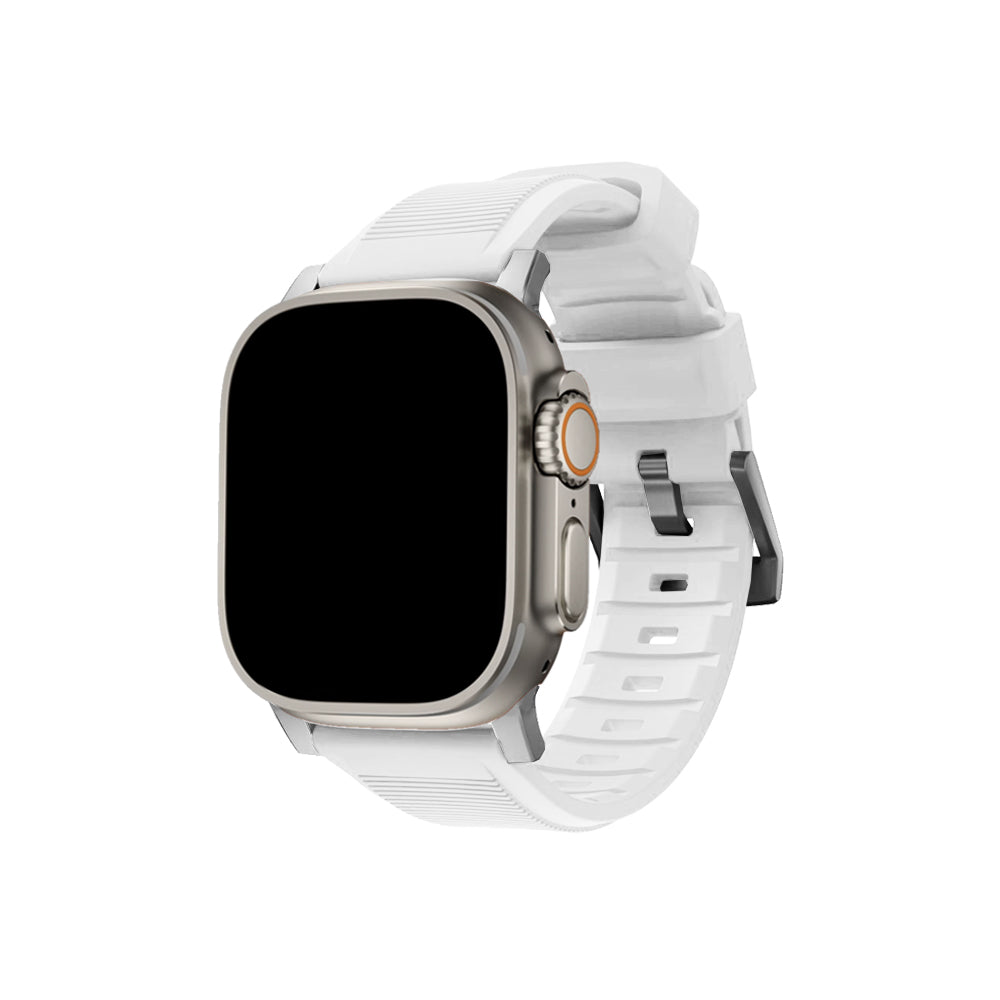 Correa de Silicona Texturizada Rugged para Apple Watch – Resistente y Texturizada (Deporte & Estilo)