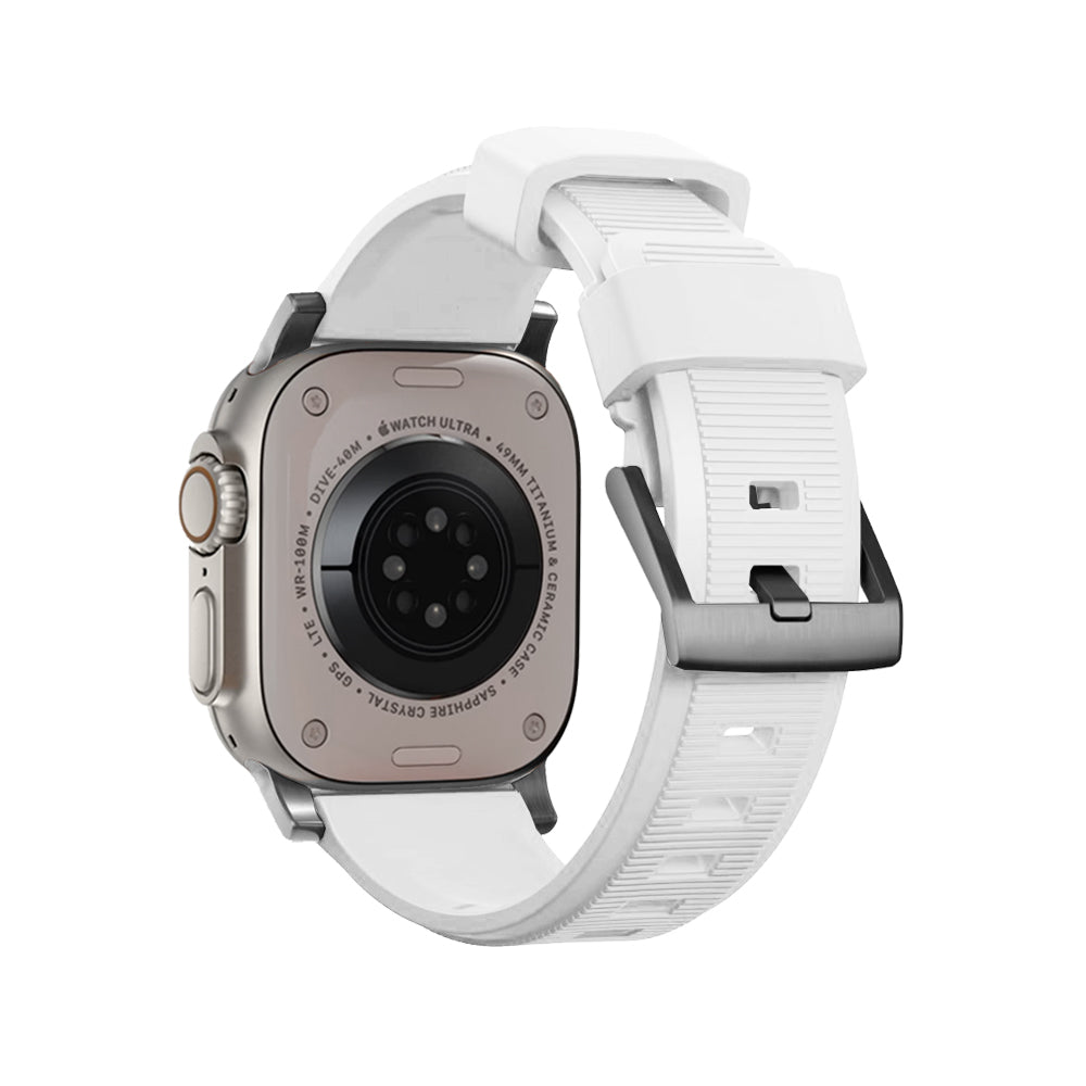 Correa de Silicona Texturizada Rugged para Apple Watch – Resistente y Texturizada (Deporte & Estilo)