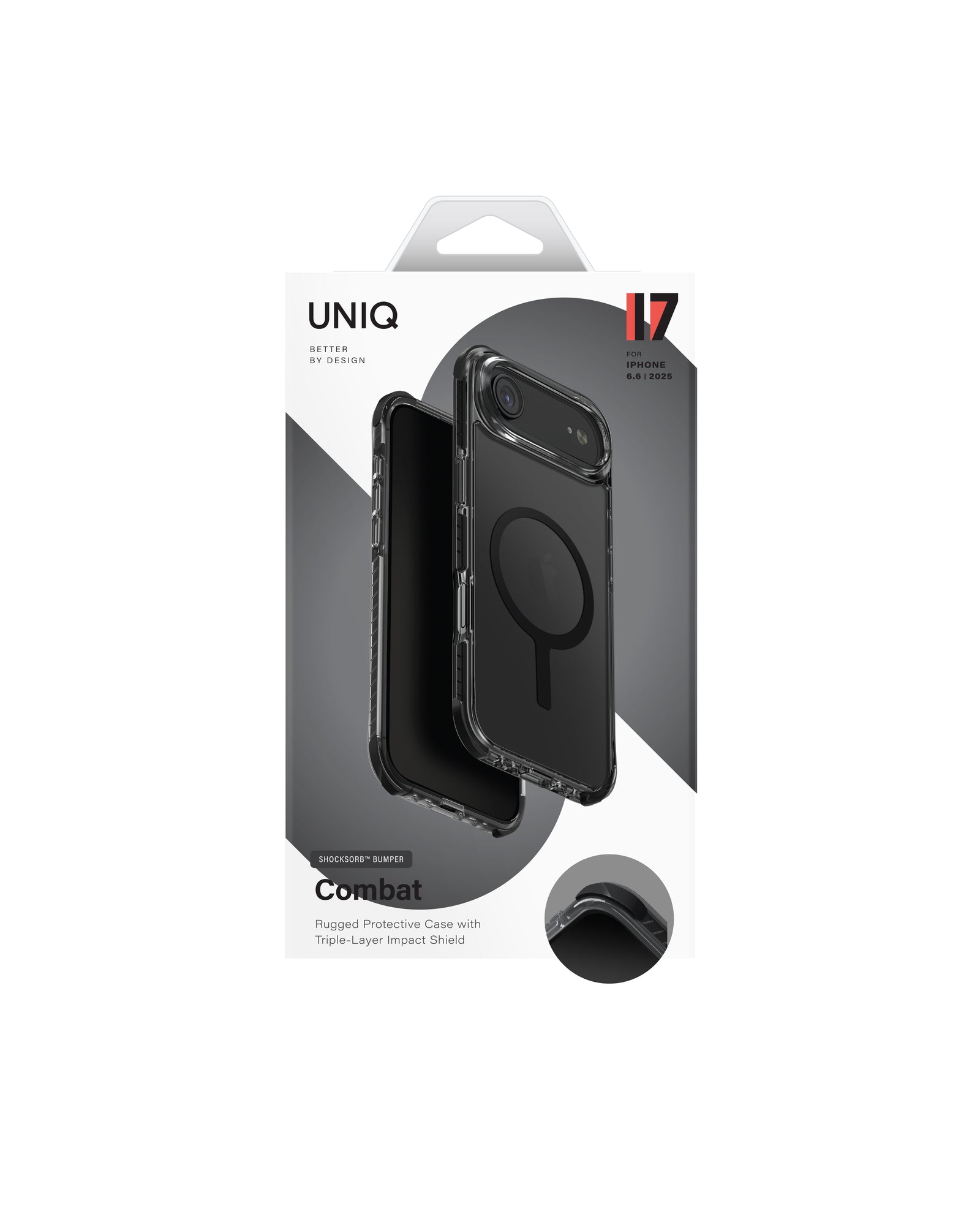 Carcasa Uniq Combat Magsafe iPhone Air - Negra
