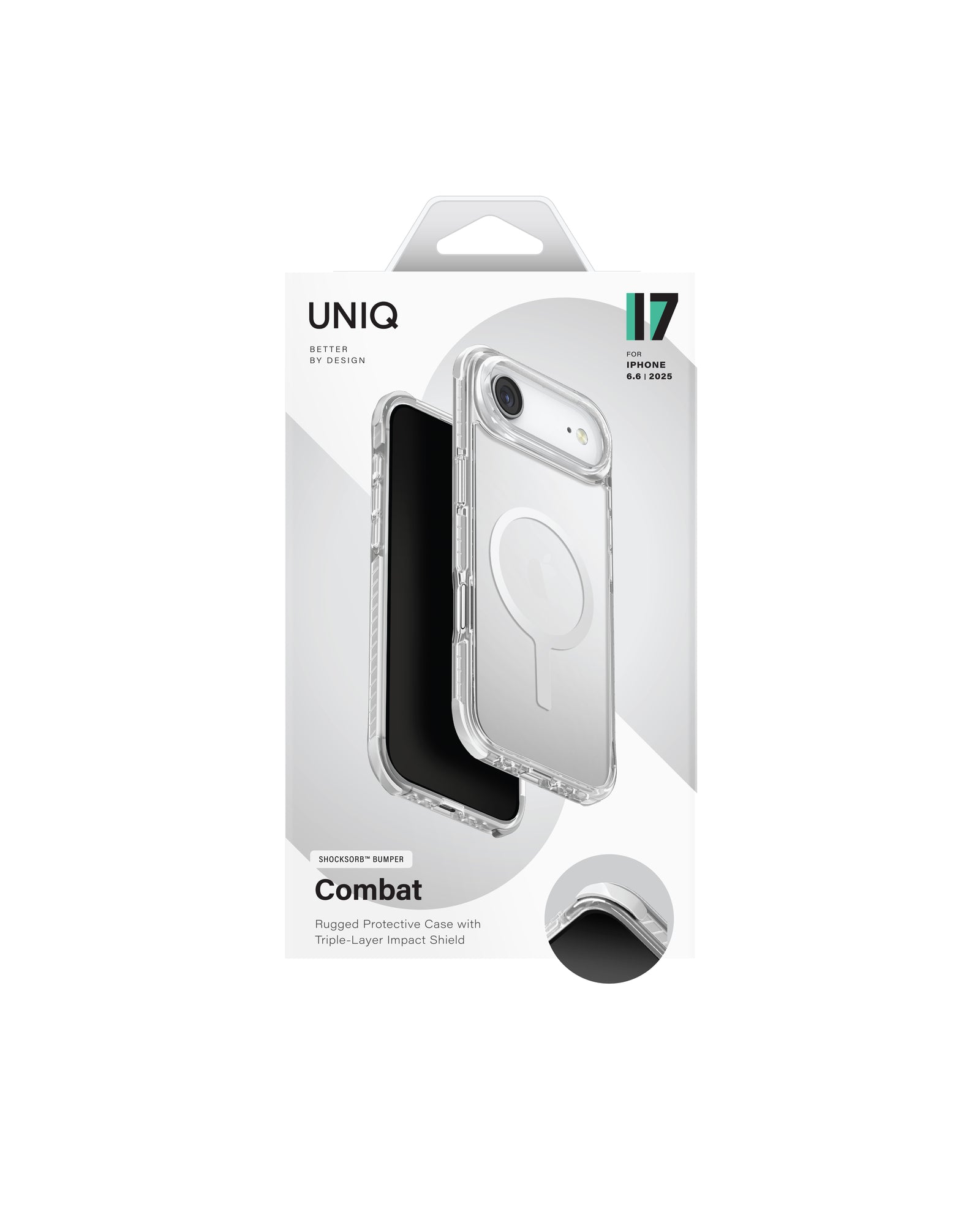 Carcasa Uniq Combat Magsafe iPhone Air - Blanca