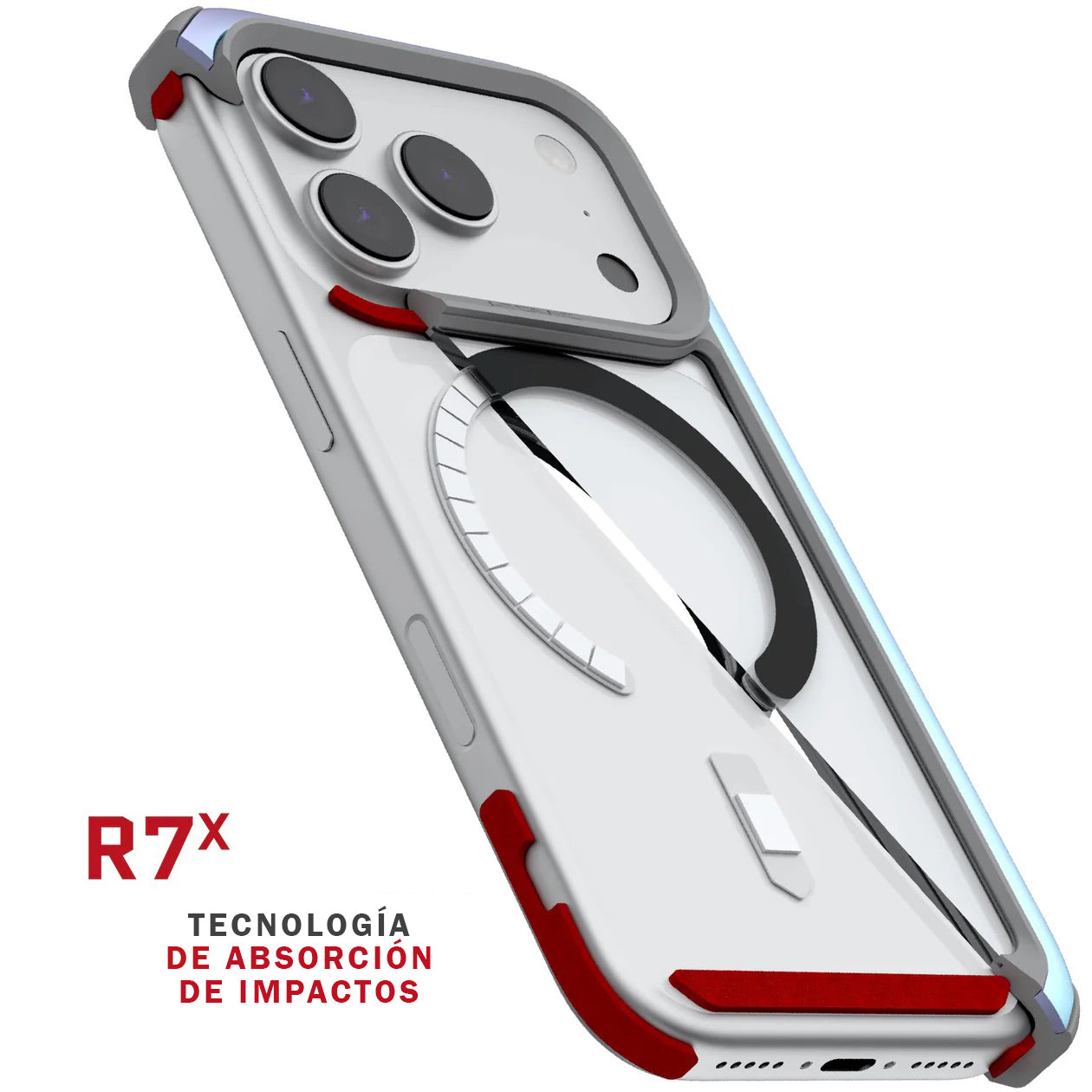Carcasa Ghostek Atomic Slim MagSafe iPhone 17 Pro – Protección Militar de Aluminio Antigolpes | Prismatica