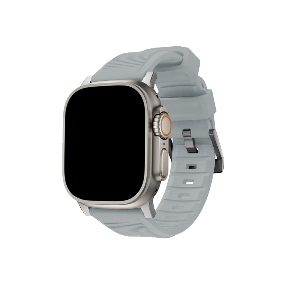Correa de Silicona Texturizada Rugged para Apple Watch – Resistente y Texturizada (Deporte & Estilo)
