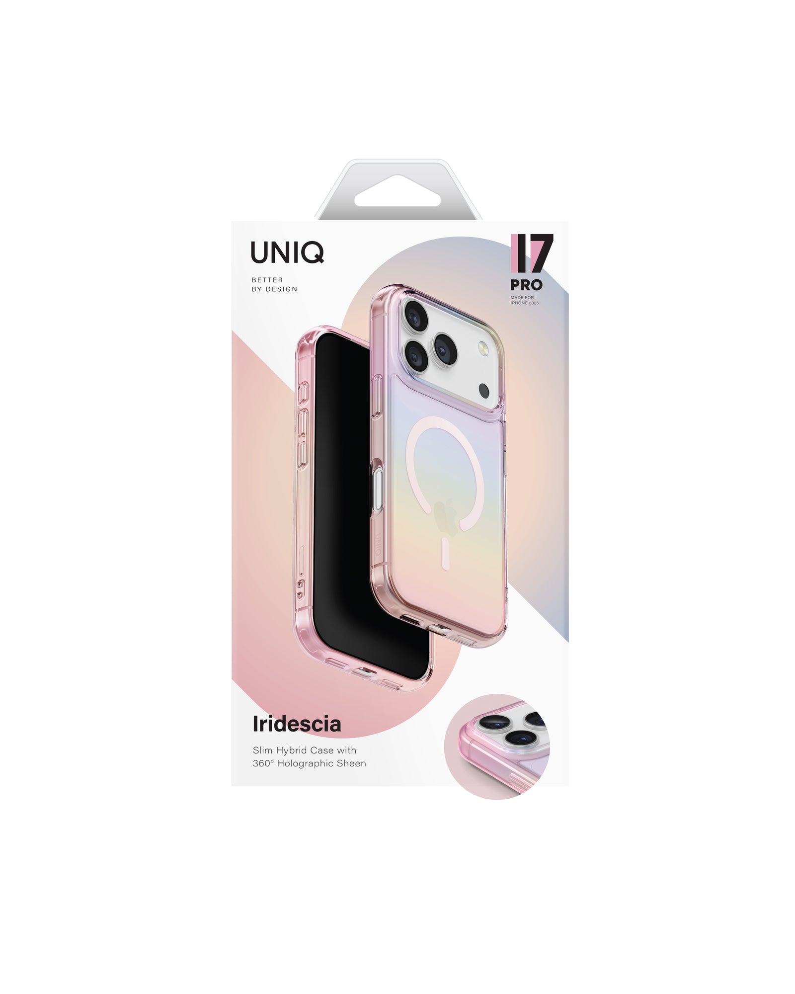 Carcasa Uniq Iridescia Holográfica Magsafe iPhone 17 Pro