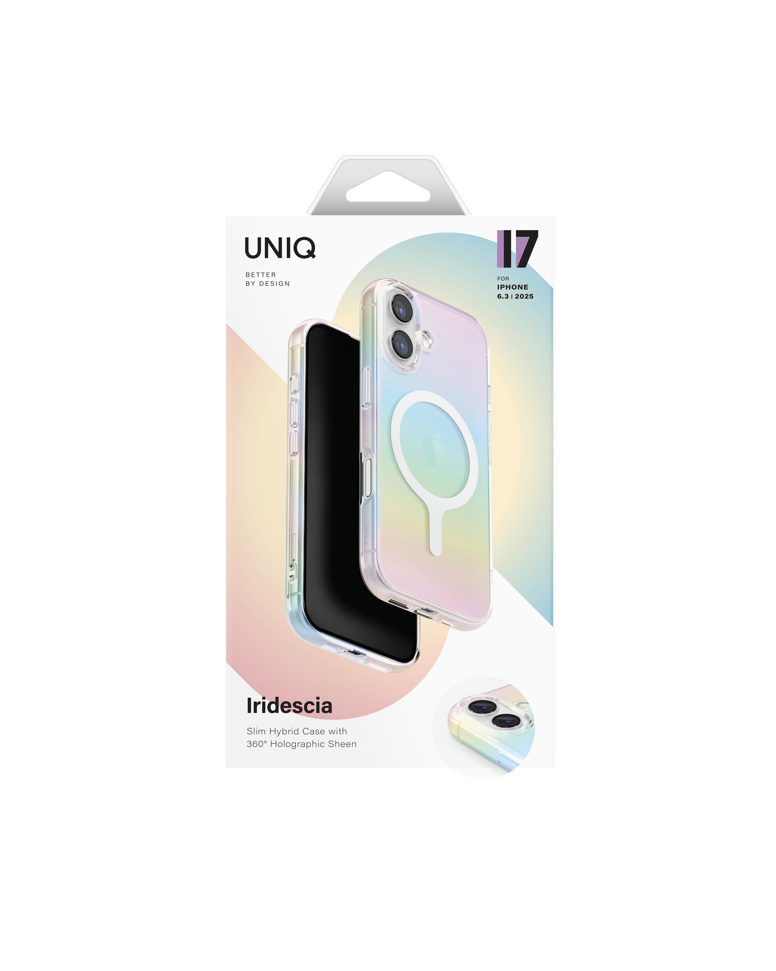Carcasa Uniq Iridescia Holográfica Magsafe iPhone 17