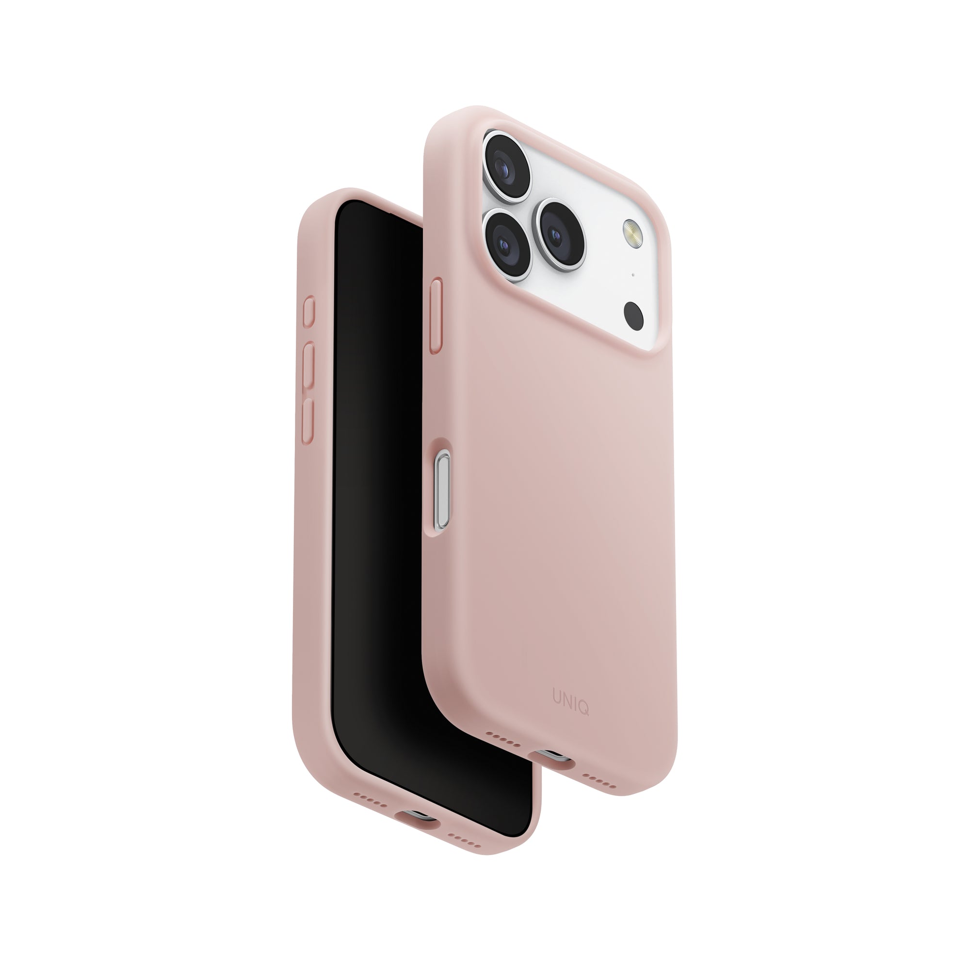 Carcasa Uniq Lino Silicona Magsafe iPhone 17 Pro Max - Rosa