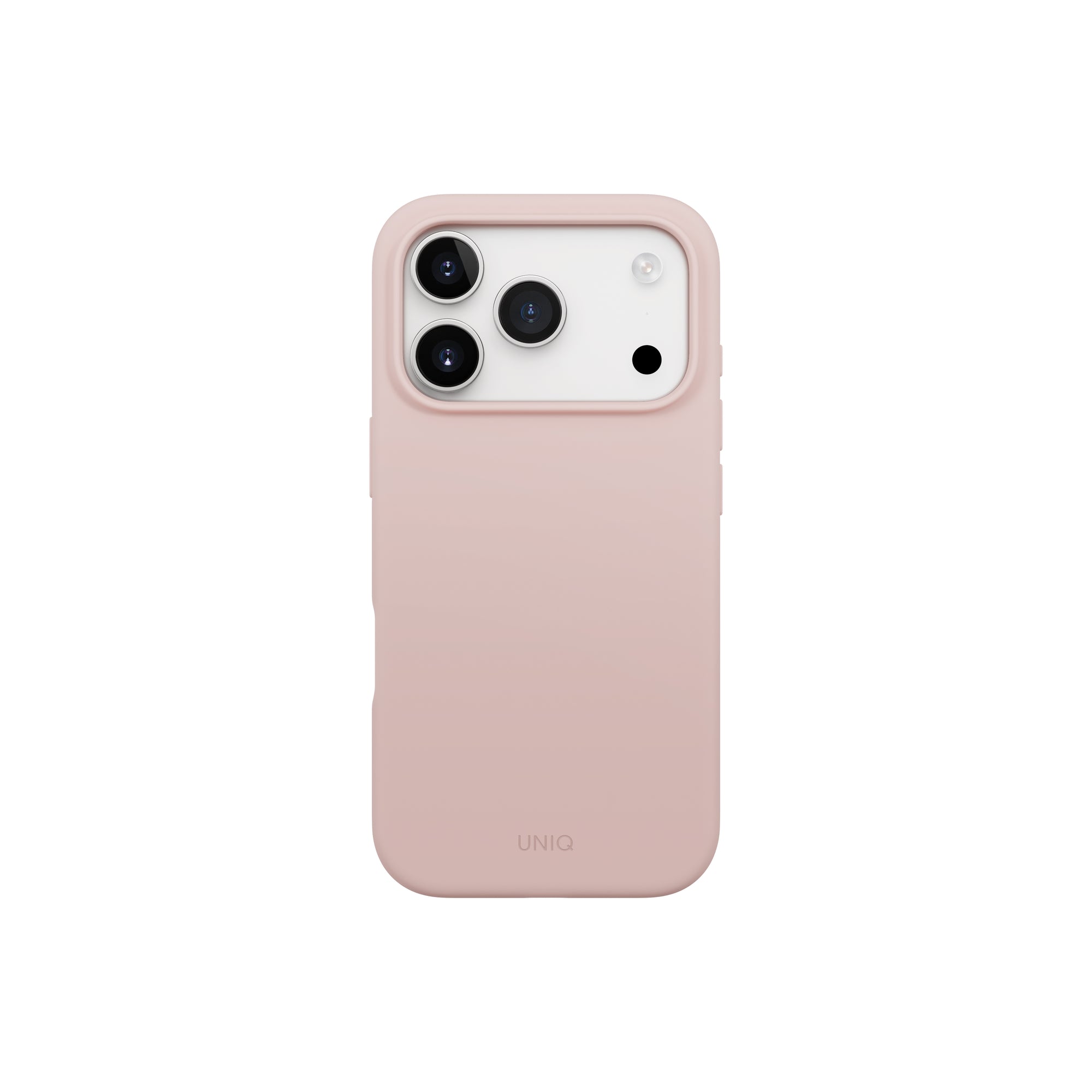 Carcasa Uniq Lino Silicona Magsafe iPhone 17 Pro - Rosa
