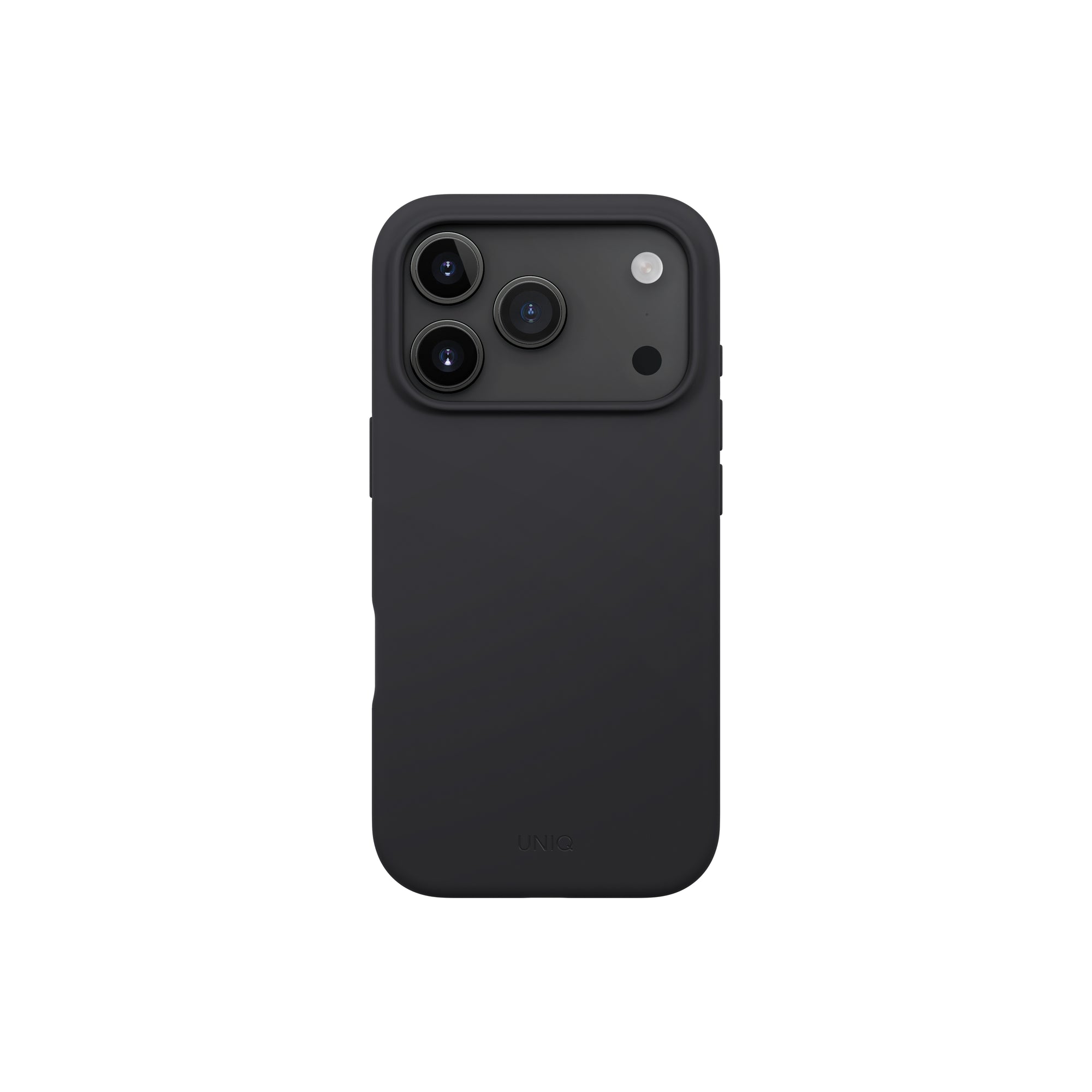 Carcasa Uniq Lino Silicona Magsafe iPhone 17 Pro - Gris Oscura
