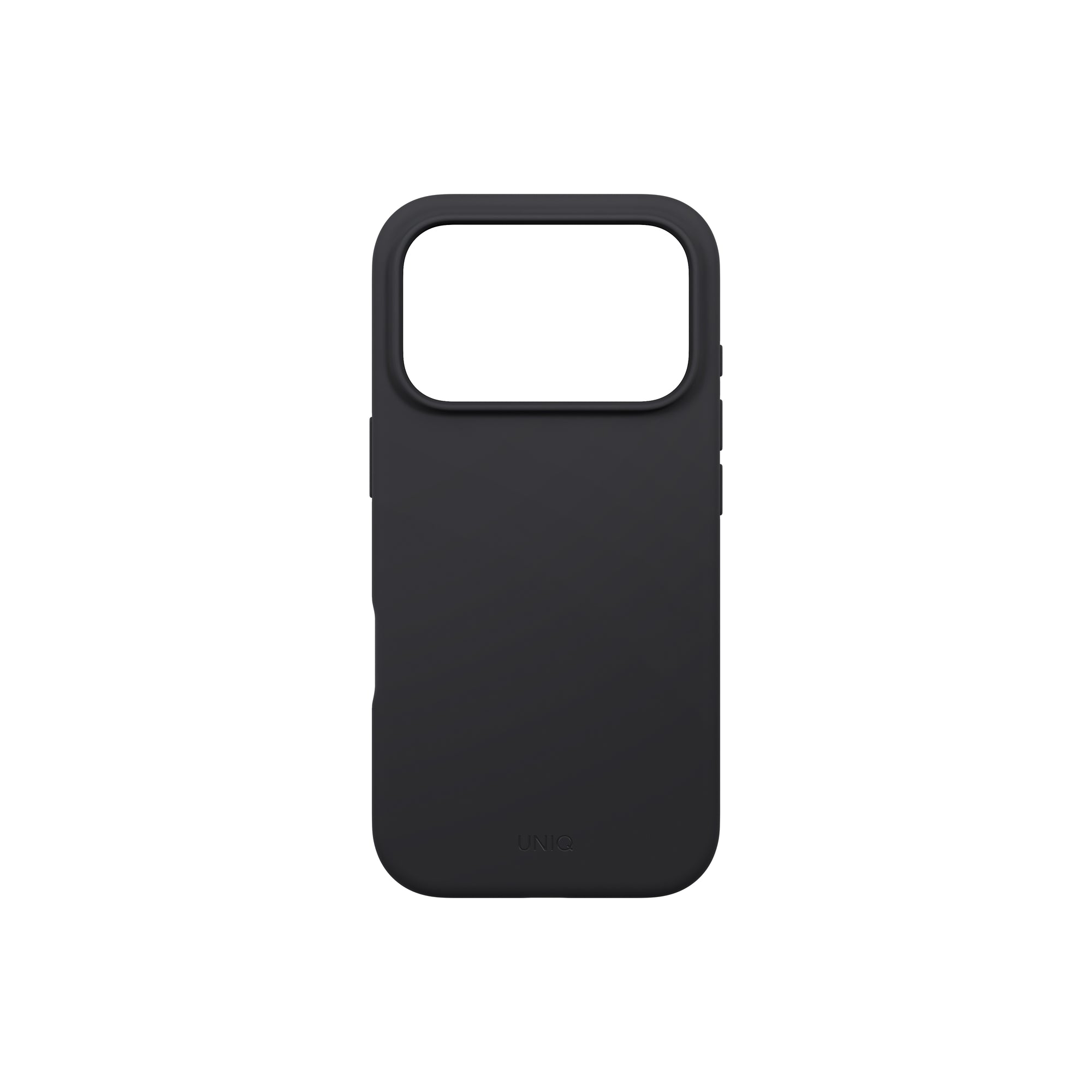 Carcasa Uniq Lino Silicona Magsafe iPhone 17 Pro - Gris Oscura