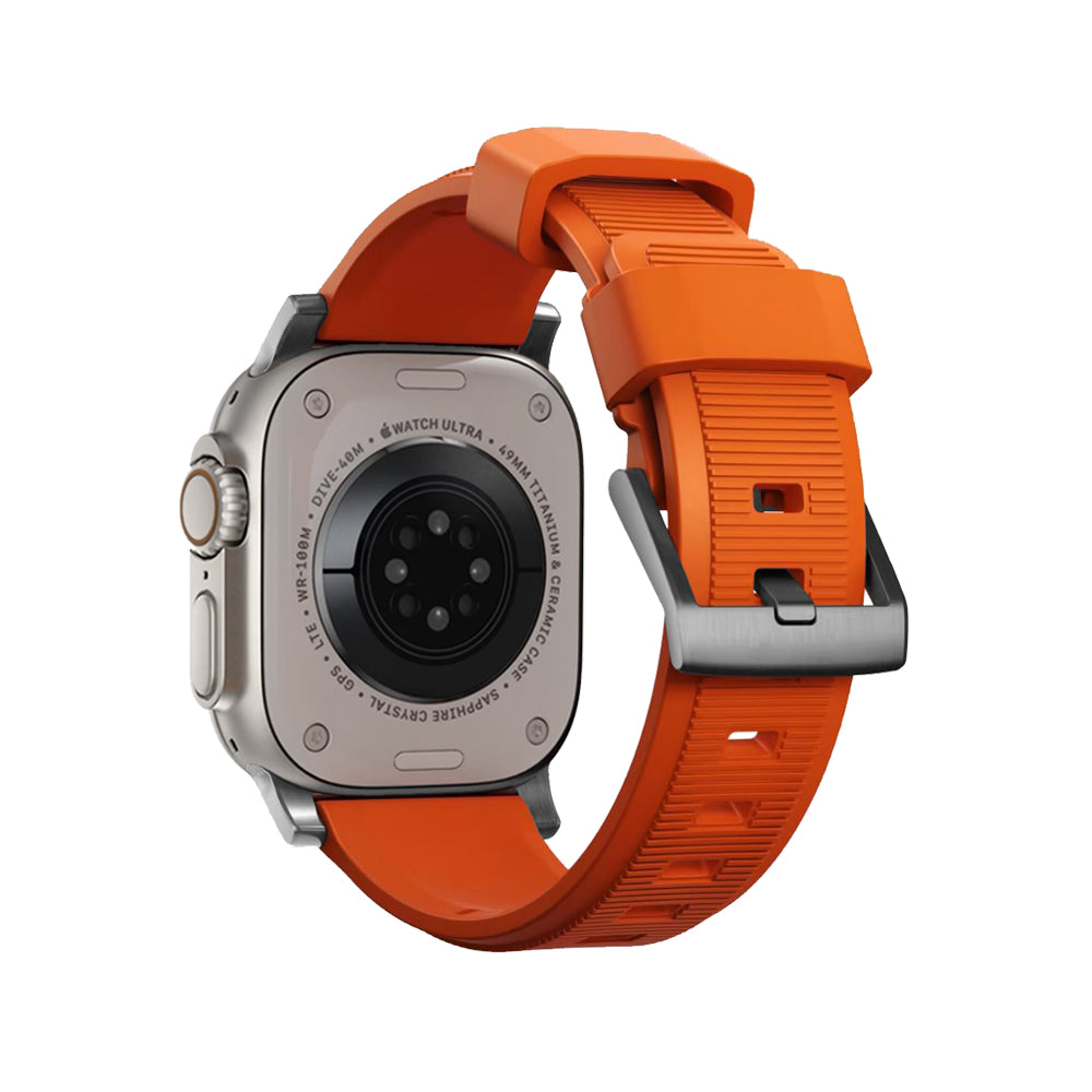Correa de Silicona Texturizada Rugged para Apple Watch – Resistente y Texturizada (Deporte & Estilo)