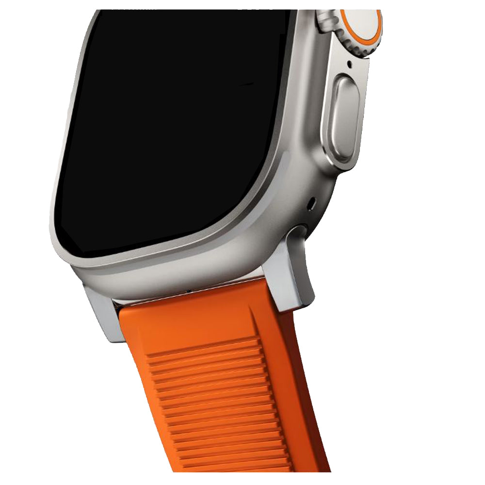 Correa de Silicona Texturizada Rugged para Apple Watch – Resistente y Texturizada (Deporte & Estilo)