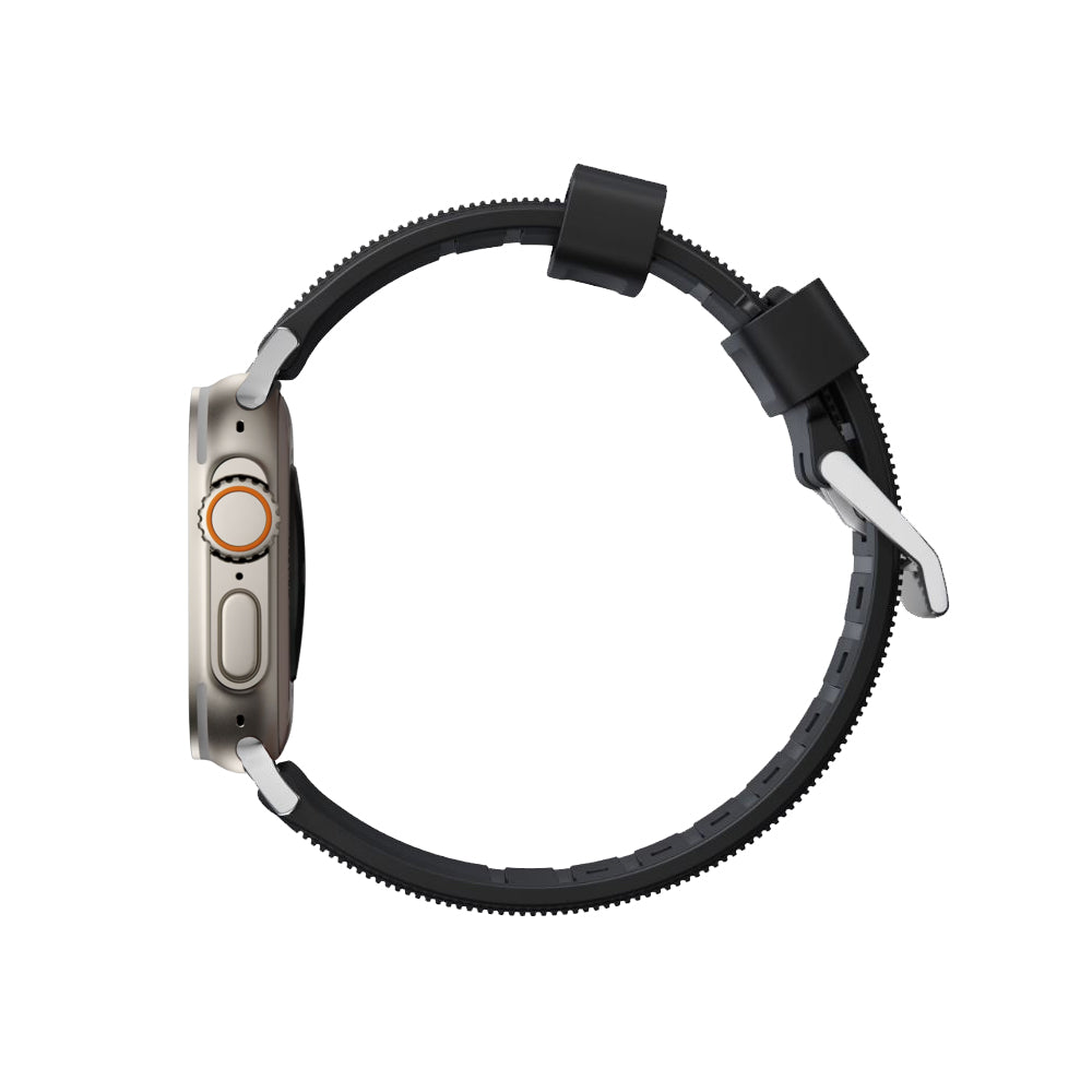 Correa de Silicona Texturizada Rugged para Apple Watch – Resistente y Texturizada (Deporte & Estilo)