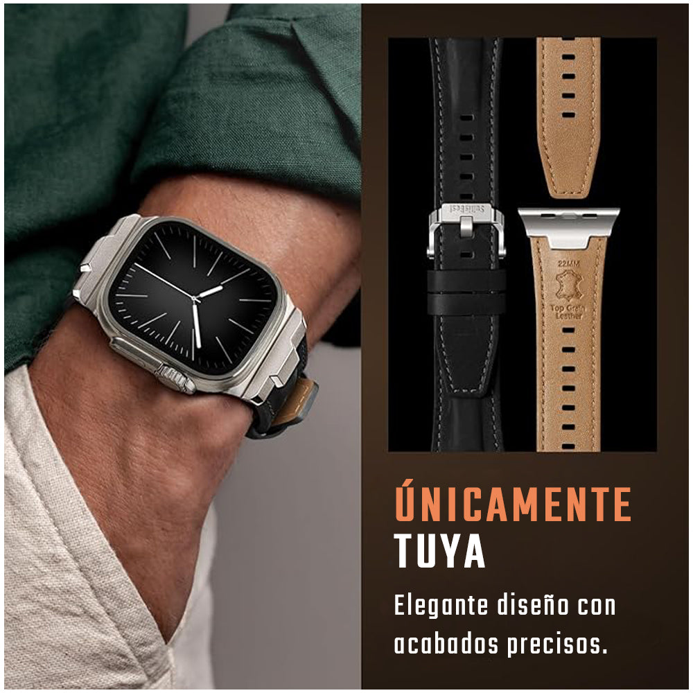 Correa Cuero Cellbox Para Apple Watch