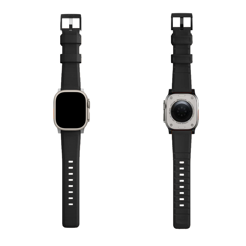 Correa de Silicona Texturizada Rugged para Apple Watch – Resistente y Texturizada (Deporte & Estilo)
