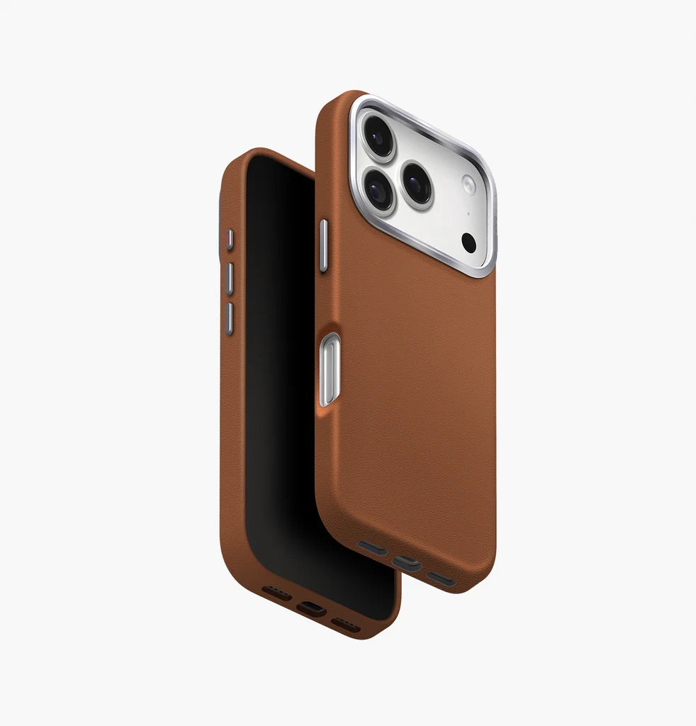 Carcasa Uniq Lyden Cuero Magsafe iPhone 17 Pro Max - Cafe